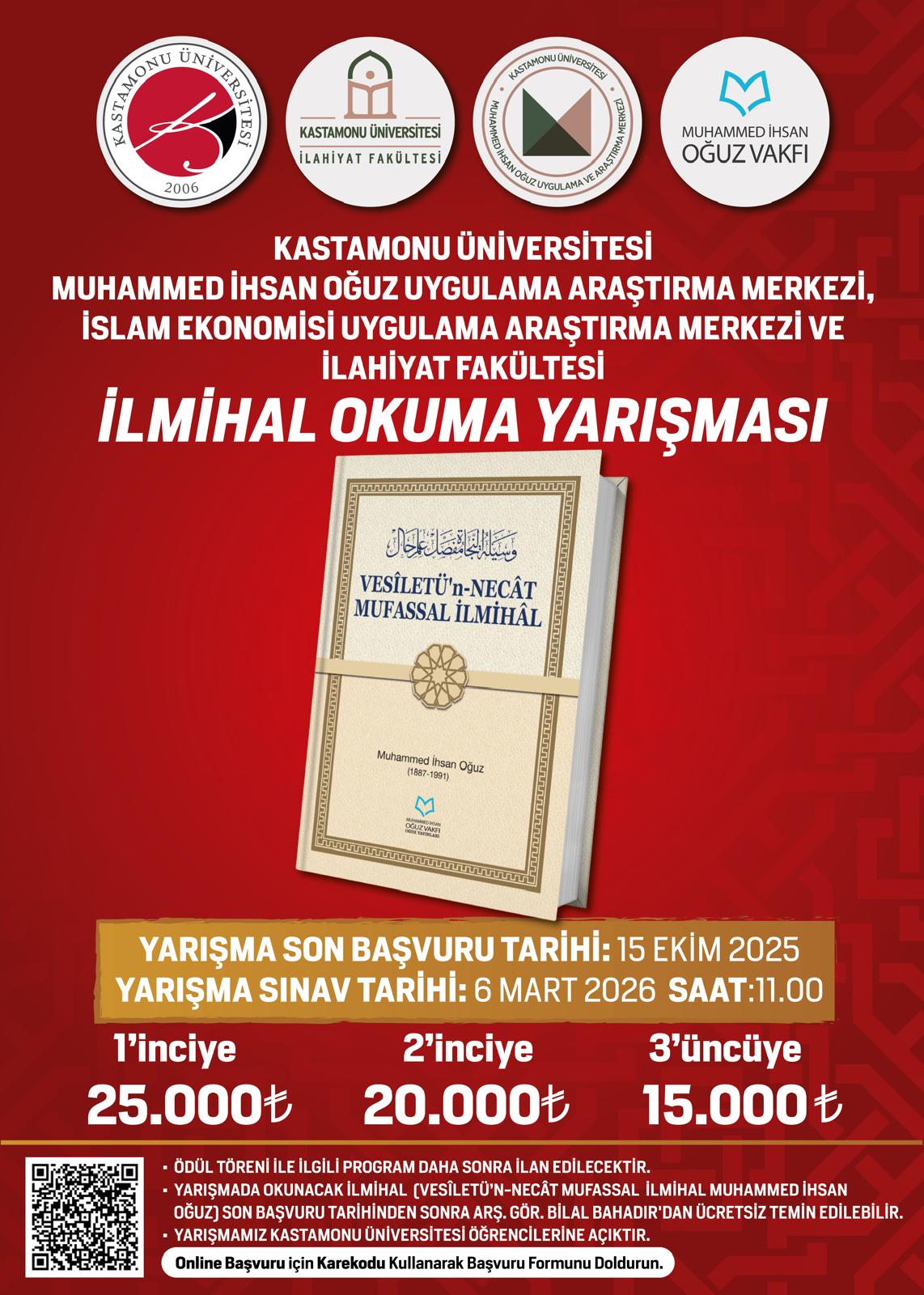 Ödüllü İlmihal Okuma Yarışması 6 Mart Cuma Günü
